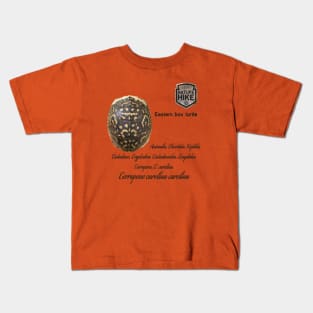 Eastern Box Turtle Shell Taxonomy Kids T-Shirt